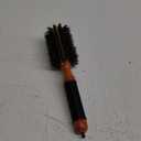 Small Round Blow Dry Brush - Boar Bristle, Thermal Metal Barrel, Professional Anti-Static Roller Hair Brush for Styling and Blow Drying - Bonus Sectioning Pick - 12 Row, 2.5 - By Cantor (2.5" - 12 Row - For Short to Medium Hair)
