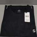 SHOHELL Pocket T Shirts for Men - Cotton Men's T-Shirts, Black Size XL