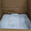 Hobestluk 3ft Bean Bag Chairs for Adults Large Beanbag Chair with Stripe Plush Cover Big Bean Bag Chair for Living Room Bedroom Dorm Office - Grey (36 x 36 x 22)