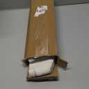 8 Pack Small Woven Basket with Gift Bags and Ribbons, All 12"x 8"x 5", Empty Decorative Gift Chest Box, Cute Baby Gift Basket for Nursery, Cotton Rope Room Shelf Storage Basket with Handles, White