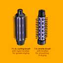 Conair 2-in-1 Hot Air Curling Combo, Includes 1.5-inch Curl Brush and 1-inch Aluminum Bristle Brush