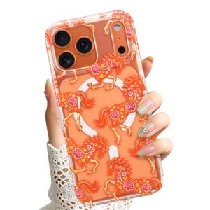 aidvaia Magnetic for iPhone 17 Pro Case, Horse