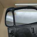 Left Driver Side Mirror Compatible with 2014-2026 Ram Promaster 1500/2500/3500 with Temperature Sensor turn signal light manual folding Without Power glass Replace#CH1320417 5VE99JXWAB(2+2Pins)