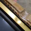 Full Length Mirror, 71"x30" Arched Floor Length Mirror, Oversized Standing Mirror, Hanging or Leaning Against Wall Mounted Mirrors, Large Full Body Mirrors with Aluminum Frame for Bedroom (Gold)