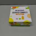 Gift for Christmas | Scented Candle for Love Wishes | Home Aromatherapy Candle with Crystals Stone | 18.7Oz Soy Jar Candle | Double Wick and 50-Hour Burn Time(Red, Floral)