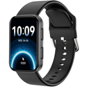 MorePro Health Fitness Tracker with Blood oxygen Monitor and 24/7 Heart Rate and Blood Pressure, Sleep Monitor, 120+ Sport Modes Waterproof Fitness Watch for Women Men Android iOS, Black