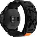 Bandletic Compatible with Garmin Fenix 8 51mm Watch Band - 26mm Quick Fit Nylon Strap Replacement for Fenix 7X 6X Pro/5X Plus/3 HR/Instinct 2X Solar 3 50mm/Enduro/Tactix/Epix Pro 2/Quatix 8 51mm/D2