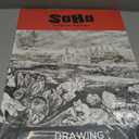 SoHo Urban Artist Softcover Drawing Pad - 18"x24" - 92 lb. (150gsm), Mixed Media Sketchbook, 24 Dual-Sided Sheets, Acid-Free, Wire-Bound, Micro-Perforated, Repeated Erasing & Reworking