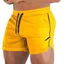 FLYFIREFLY Men's Gym Workout Shorts Running Lightweight Athletic Short Pants Bodybuilding Training M