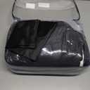 IvyWind Stroller Footmuff, Baby Winter Stroller Bunting Bag with Removable Zipper, Universal Warm Sleeping Bag for Cold Weather, Waterproof & Cozy Fleece Lining for Toddler Infant Kids, Black (Classic)