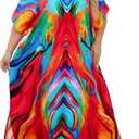 Kaftan Dresses for Women Plus Size Bathing Suit Cover up Caftan Maxi Beach Dresses, One Size