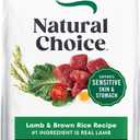 Nutro Natural Choice Dry Dog Food, Adult Dog Food Dry Lamb and Brown Rice Recipe, 5 lbs. (EXP 10/06/26)