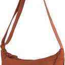 Crossbody Bag Hobo Sling Crescent Bags Women Men Trendy Small Shoulder Bag Purse Dumpling Casual Handbag Adjustable Strap