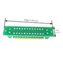 16Amp 48V 2x12 Position Screw Terminal Block Assignment Module 7.5mm Pitch Solderless Test Board
