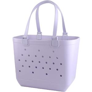 Beach Tote Bag, Waterproof Sandproof Rubber Beach Tote Bags For Women