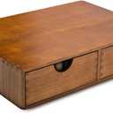 Coffee Pod Holder for K Cup, Wooden Coffee Pod Storage Drawer for Counter, Pod Drawer Organizer Under Brewer for K Cup, Compatible with Keurig Pod, Coffee Maker Machine Stand, 30 Pod Capacity