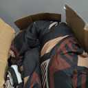 Geniospin Cal King Size Comforter Set- 7 Pieces Boho Bed in a Bag, Western Bedding Set for All Seasons, Reversible Aztec Bedding, Lightweight Comforter Bed Set with Sheets, Pillowcases & Shams (Brown)