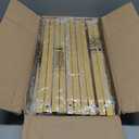 8.2FT Adjustable Backdrop Stand Kit - Square Wedding Arch & Balloon Arch for Photo Booth Background, Baby Shower, Birthday Party Decorations (Portable Frame) (Gold,8.2X 8FT)