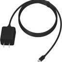 UL Listed Fire HD Charger 5V2A with 6FT Micro USB and USB C Cable Charger for All Fire 7 HD 8 10 Plus, Kids, Kids Pro, Fire Max 11, HD HDX 7 8.9 10.1