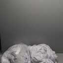 HolidayIdeas 6 Pack Spandex Table Skirt for 60 Inch Round Tables, White Fitted Stretch Tablecloth for 5 Ft Wedding Tables, Wrinkle Resistant Ruffle Design for Banquets, Baby Showers, Parties