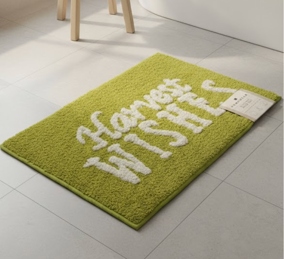 Home Wear Ultra Soft Bath Mat 17x24inch