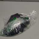 Amazon Essentials Women's Regular-Fit Athletic Ruched Waistband Woven Running Shorts (Large, Black)