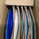 vancasso Bonita Stoneware Dinnerware Sets 24 Pieces Service for 6, Hand-Painted Spiral Dishes Set, Ceramic Kitchen Plates and Bowls Sets-Microwave and Dishwasher Safe (Blue,24 Pcs)