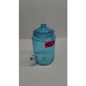 CORE RIBBED BEVERAGE DISPENSER 186OZ BLUE