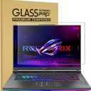 KEANBOLL [9H Hardness] Tempered Glass Screen Protector for ASUS ROG Strix G16 & ROG Strix SCAR 16 Gaming Laptop, Anti-Scratch & Bubble-Free, HD Clarity (2023-2025 Models), 2 Pack