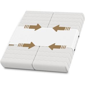 Bed Gap Eliminator | Closes Mattress Gaps Permanetly - For all Mattress Types & Sizes - Easy & Without Bumpy Filler | Populair for Adjustable, Split King, Queen & Twin XL to - Best Choice for Couples