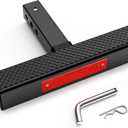 Eapele Hitch Step for 2 Inch Receiver, Universal Anti Slip Bumper Guard, 600lbs Maximum Load, for Trailer Tow Truck Pickup SUV Pickup Van RV