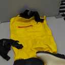 Ghosthorn Chest Waders for Kids Youth Fishing Waders Waterproof Hunting Waders with Boots Nylon Waders for Toddler Children (6-7 Years, Yellow)