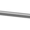 Naiture 36" Never Rust Stainless Steel Straight Shower Curtain Rod in Brushed Nickel Finish
