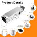 DC97-14486A Dryer Heating Element Kit, Fit for Samsung Amana Maytag Dryers, Replaces DC9714486D, DC9708891A, AP4342351, AP4452178
