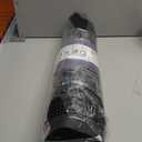 DEXI Front Door Mat Outside Entrance, 24x36 Heavy Duty Non-Slip Rubber Entry Mats, Dirt Trapping Waterproof Low-Profile Welcome Doormat for Entryway, Black