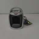 GiveBest Portable Electric Space Heater with Thermostat, 1500W/750W Safe and Quiet Ceramic Heater Fan, Heat Up 200 Square Feet for Office Room Desk Indoor Use, Silver