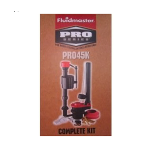 Fluidmaster PRO45K Kit with Fill Flush Valves Flapper Lever Bolt