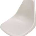 Attwood 98390GY Molded Bucket Seat, 1-Piece Molded Plastic, with Mounting Screws, Gray, 18 Inches W x 21 Inches D x 16 Inches H