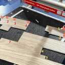 13" Pro Rigid Core Vinyl floor Cutter with Notching Tools and Extra Blade, Cuts LVP, WPC, LVT, SPC, VCT, PVC for Complex Jobs! No Chipping, No Power Needed!