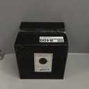 Nervure 100PCS Black Gold Plastic Plates - 7.5 inch Black Plastic Plates with Gold Rim - Disposable Dessert Plates for Wedding & Party