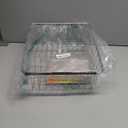 Large Dish Drainer Rack in Sink Adjustable, Expandable 304 Stainless Steel Metal Dish Drying Rack Organizer with Stainless Steel Utensil Holder Over Inside Sink Counter, Rustproof (Large - 14.9612.65.87 Inches)