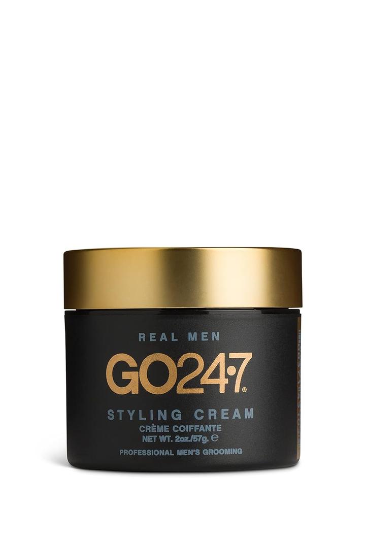 GO247 Styling Cream - Medium Hold/Matte Finish, 2 Oz