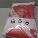 Coneatness 4th of July Decorations Huge Bunting Flags 3 x 6 Ft with Grommets, Large American Pleated Fan Banner, Fourth of July Flag USA Patriotic Red White and Blue Decor for Memorial Day Veterans (3x6 Ft-4 Pcs)