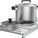 Pull Out Cabinet Organizer, Heavy Duty Wire Metal Chrome Slide Out Drawers For Kitchen Cabinets, Doesn't Include Door Fittings (17 * 21 IN)