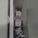 Wasserstein Solar Panel Compatible with Ring Spotlight Cam/Plus/Pro Battery, Stick Up Cam/Pro & Outdoor Cam Plus Battery - Continuous Power for Ring Surveillance Camera (2-Pack, White)