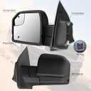 Right Passenger Side Mirror for 2015-2020 Ford F-150