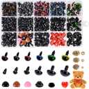 Safety Eyes and Noses, 792PCS Colorful Safety Eyes for Amigurumi with Washers for Crafts/Crochet/Stuffed Animals