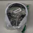 AOC Wireless Gaming Headset Compatible with ps5/4, PC, USB-C & Bluetooth 5.4 & 2.4GHz Gaming Headphones with Noise Canceling Mic, 7.1 Virtual Surround,20ms Latency, 45H, RGB- White