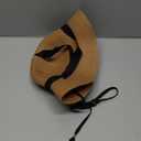 Girls Wide-Brim Straw Sun-Hat for Summer Beach with Bow (5-9 Years, Khaki)