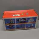 CUTE STONE Cargo Ship Toy & Gantry Crane, Toy Boat and Crane Playset with Sounds & Lights, Transport Containers, Push and Go Vehicle Cars, Kids Play Boats for Boys Girls